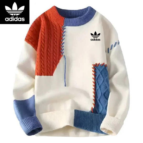 AD - Pull en maille color-block 2026